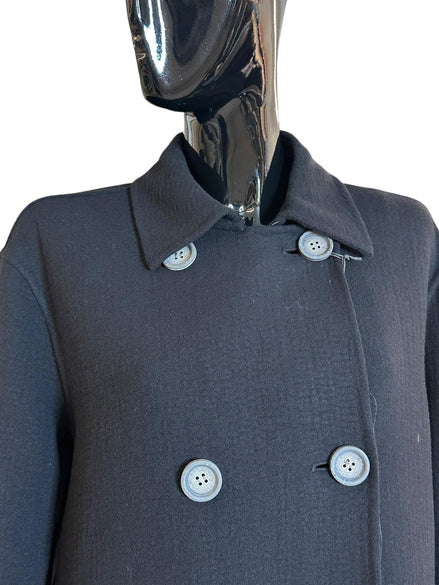 Cappotto doppiopetto con fondo tulipano EW000104AF10230UC001 EMPORIO ARMANI