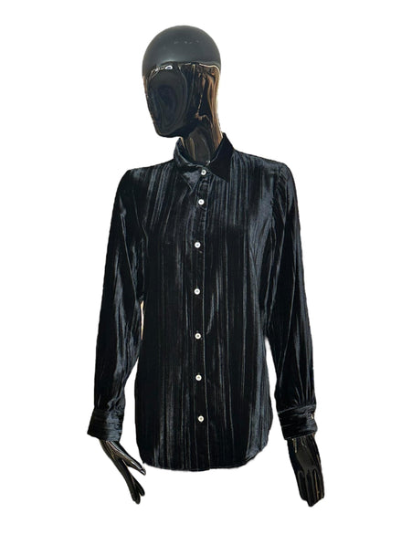 Camicia in velluto plissé 132638002 FORTE FORTE