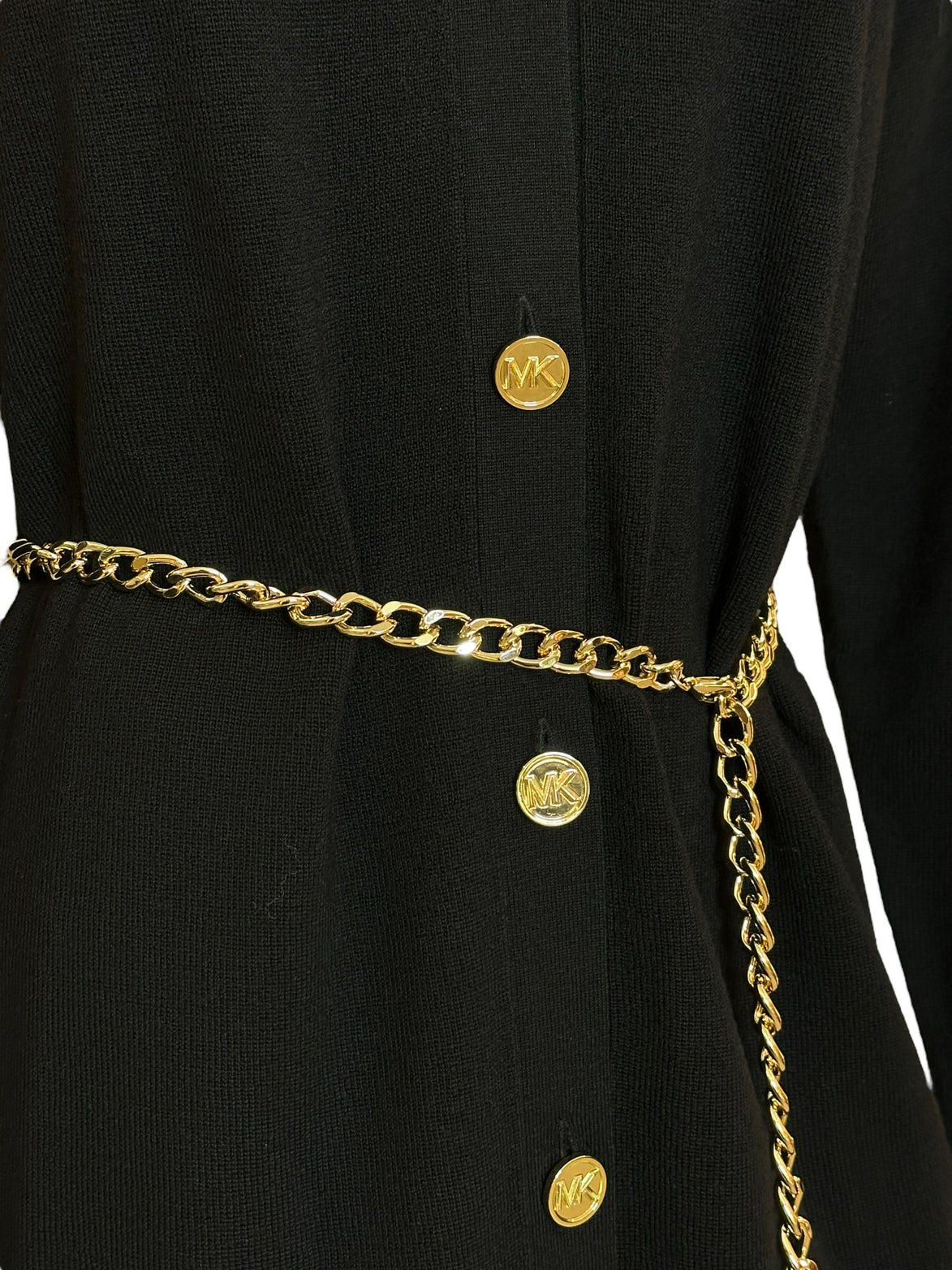 Cardigan in lana merinos MF360O24VR001 MICHAEL KORS