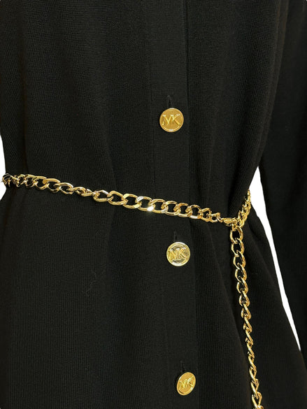 Cardigan in lana merinos MF360O24VR001 MICHAEL KORS