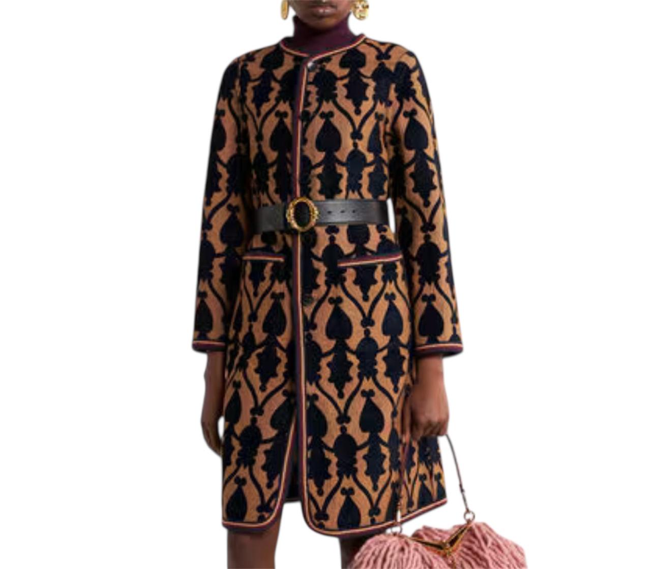 Cappotto reversibile Jacquard WRAA004099TJEG9S9883 ETRO