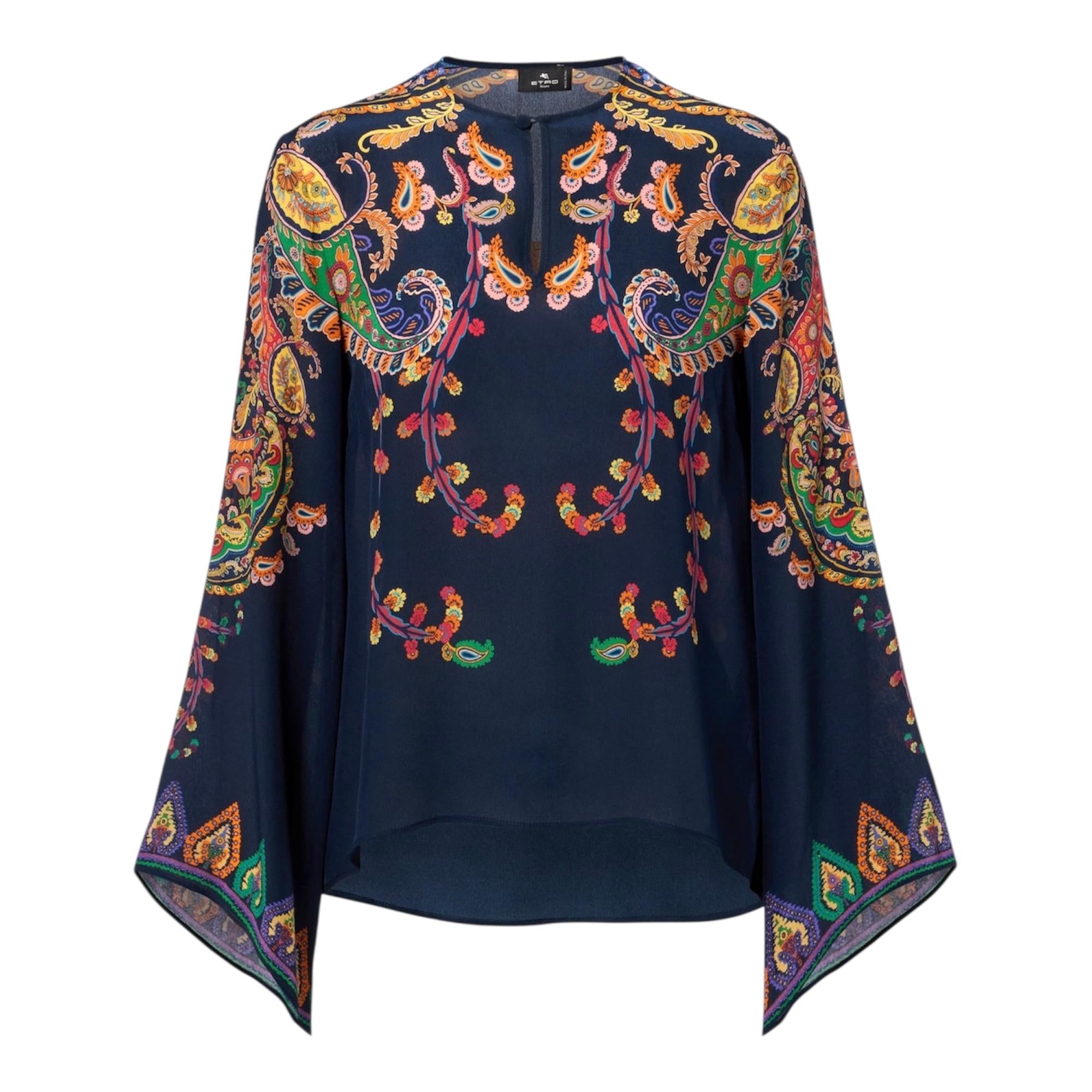 Keyhole Blouse WRJA0162AKG23X0883 ETRO
