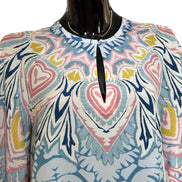 Top in seta stampato 124494504260 ETRO