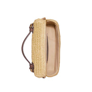 Straw Slim Top Handle 178968254 TORY BURCH
