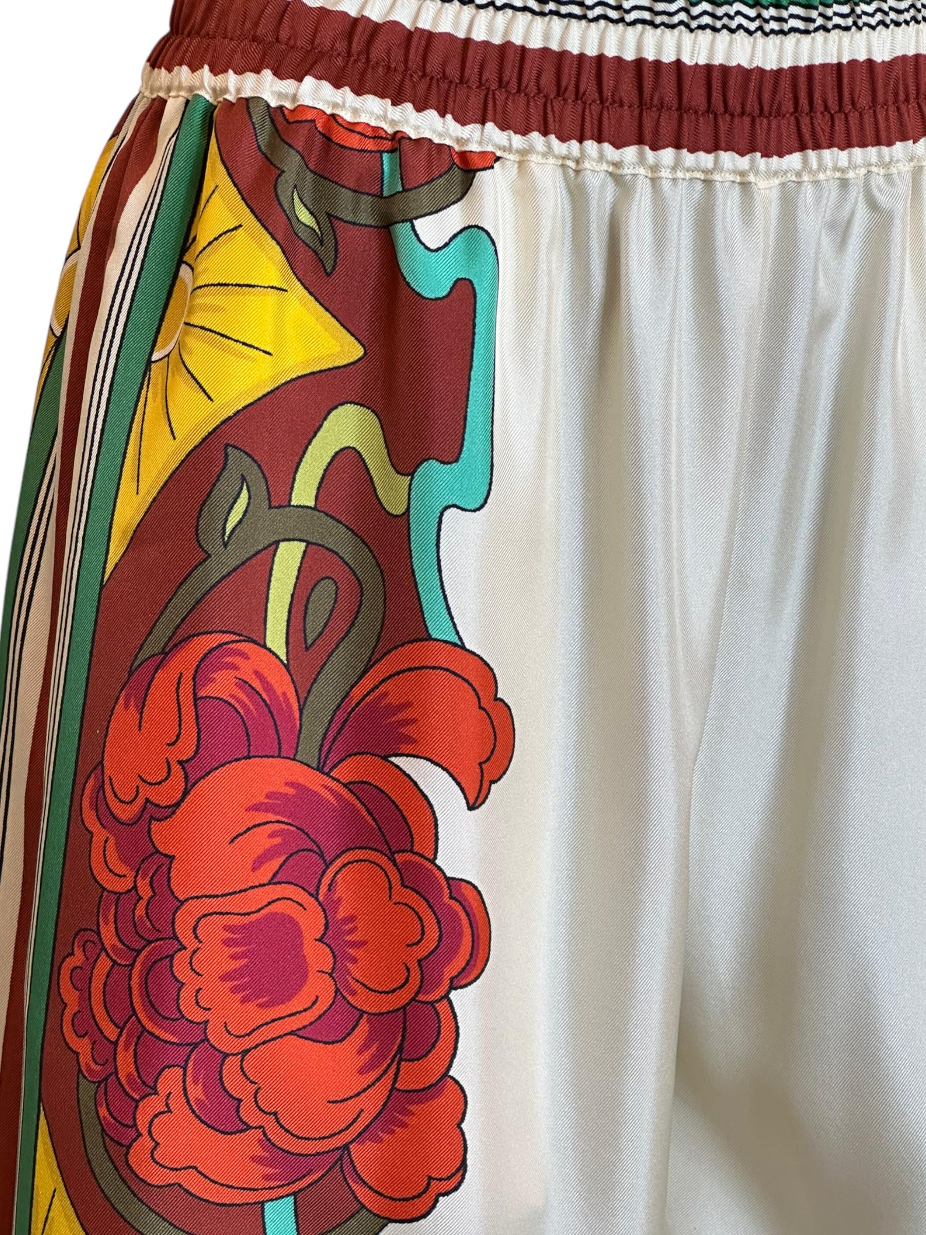 Palazzo Pants TRO0026SIL006LRT01WH04 LA DOUBLE J