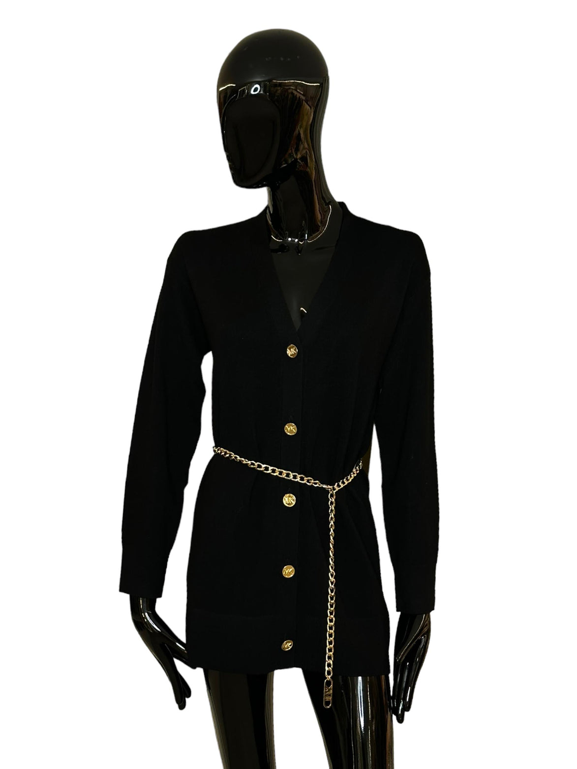 Cardigan in lana merinos MF360O24VR001 MICHAEL KORS