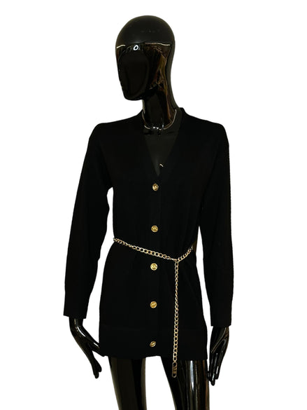 Cardigan in lana merinos MF360O24VR001 MICHAEL KORS