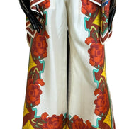 Palazzo Pants TRO0026SIL006LRT01WH04 LA DOUBLE J