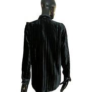 Camicia in velluto plissé 132638002 FORTE FORTE