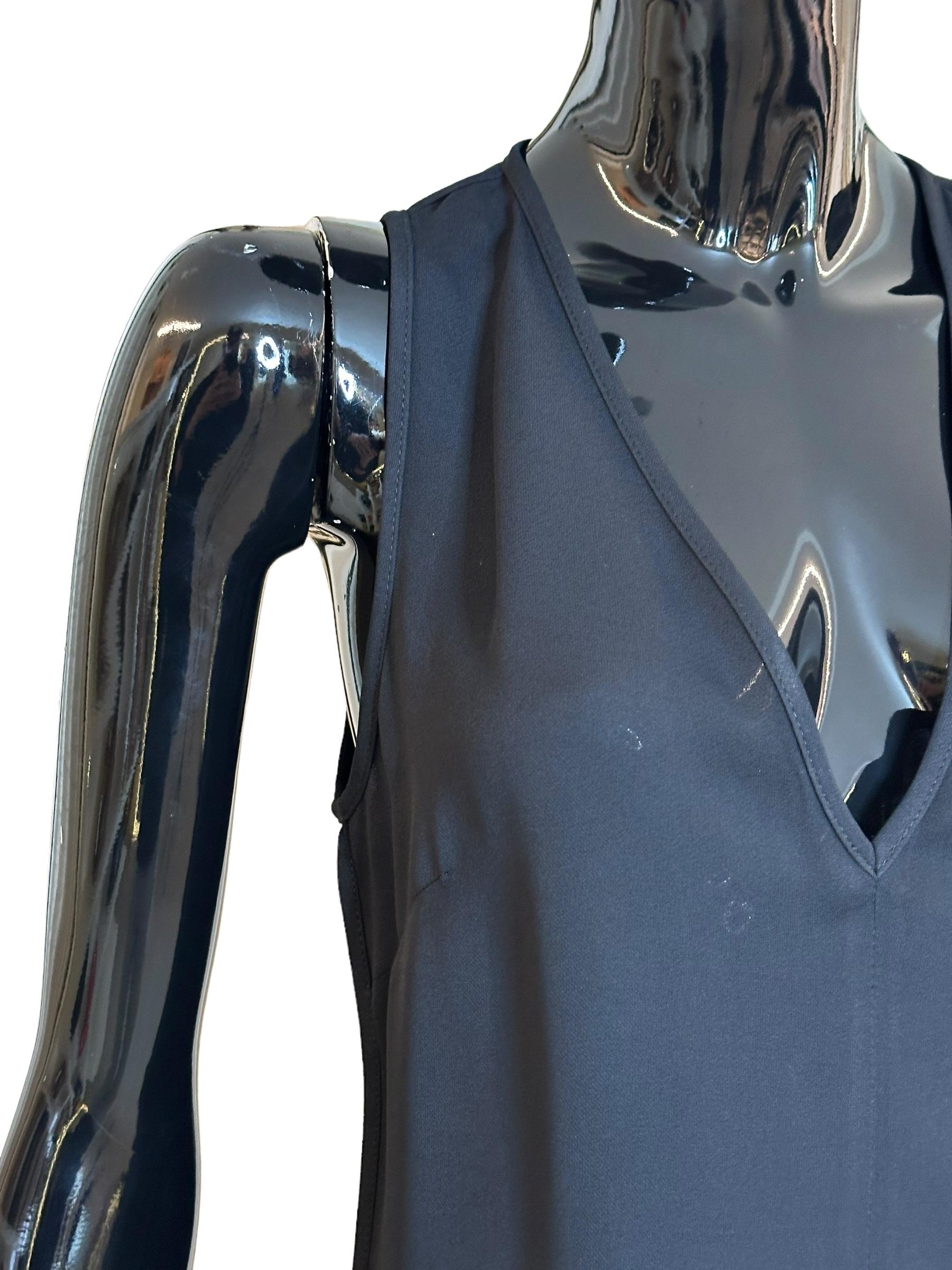 Double georgette v neck top 120588000 FORTE FORTE
