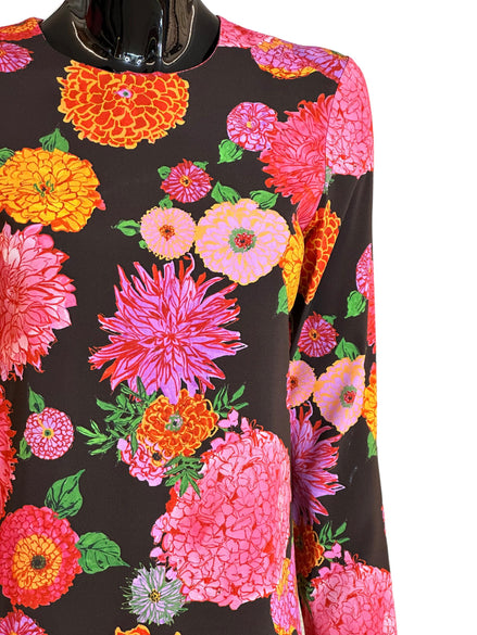 Long Sleeve Swing Dress DRE0184VIS001GYN01BR07 LA DOUBLE J