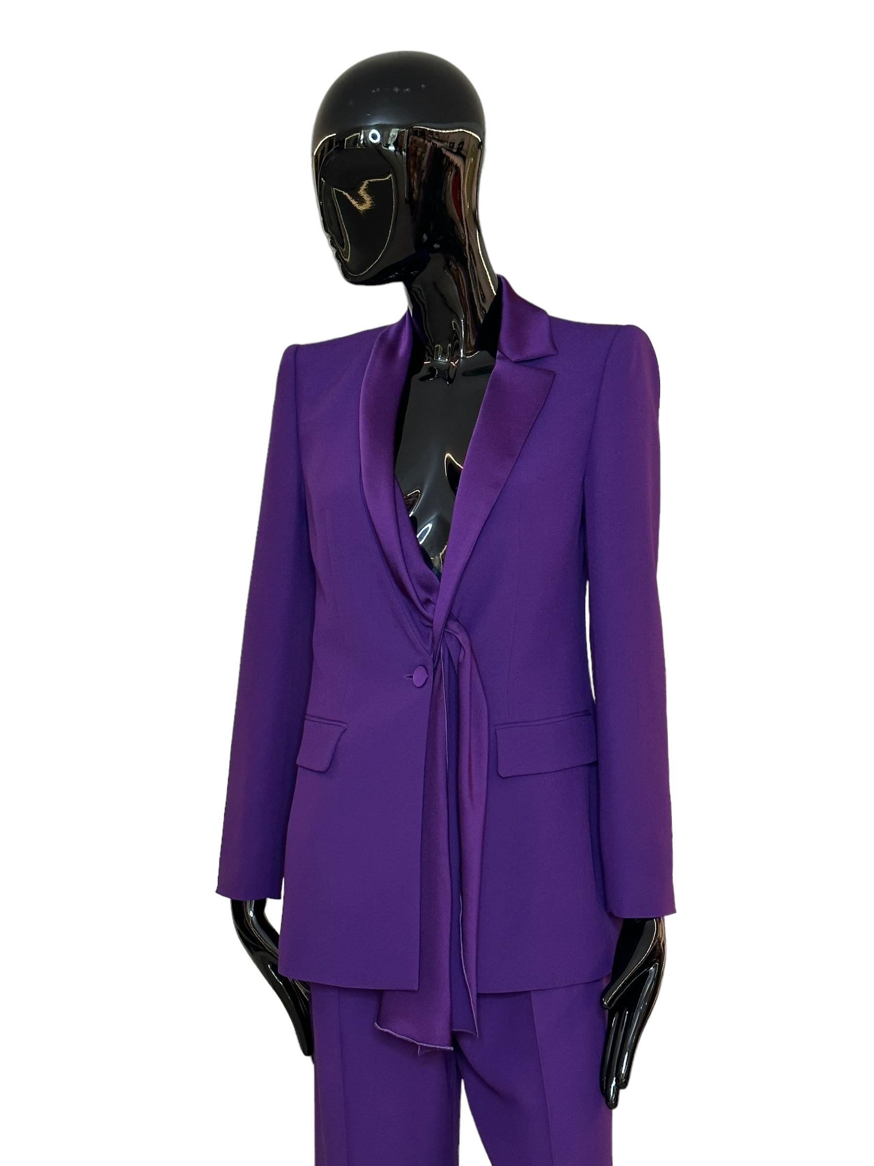 Giacca in enver satin A050266180270 ALBERTA FERRETTI
