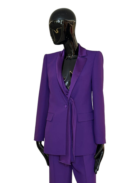 Giacca in enver satin A050266180270 ALBERTA FERRETTI