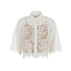 Son Flwr V Neck Shift Dresscorded Laces SS Shirt