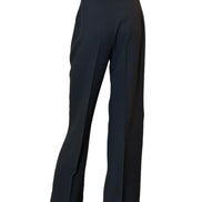 Pantalone palazzo in enver satin A031116180555 ALBERTA FERRETTI