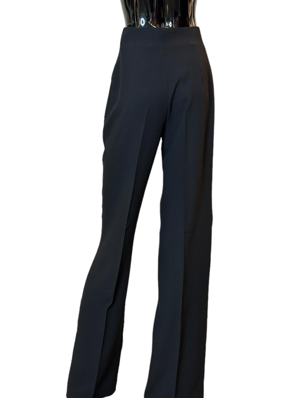 Pantalone palazzo in enver satin A031116180555 ALBERTA FERRETTI