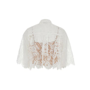 Son Flwr V Neck Shift Dresscorded Laces SS Shirt MS6410KQ9100 MICHAEL KORS