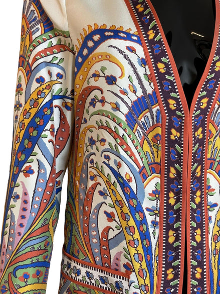 Kesa in seta stampata WRCA0018AK019X0800 ETRO