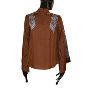 Make An Exit Top TOP0117SIL006SIG01BR11 LA DOUBLE J