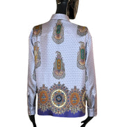 Camicia in twill di seta 117455218450 ETRO
