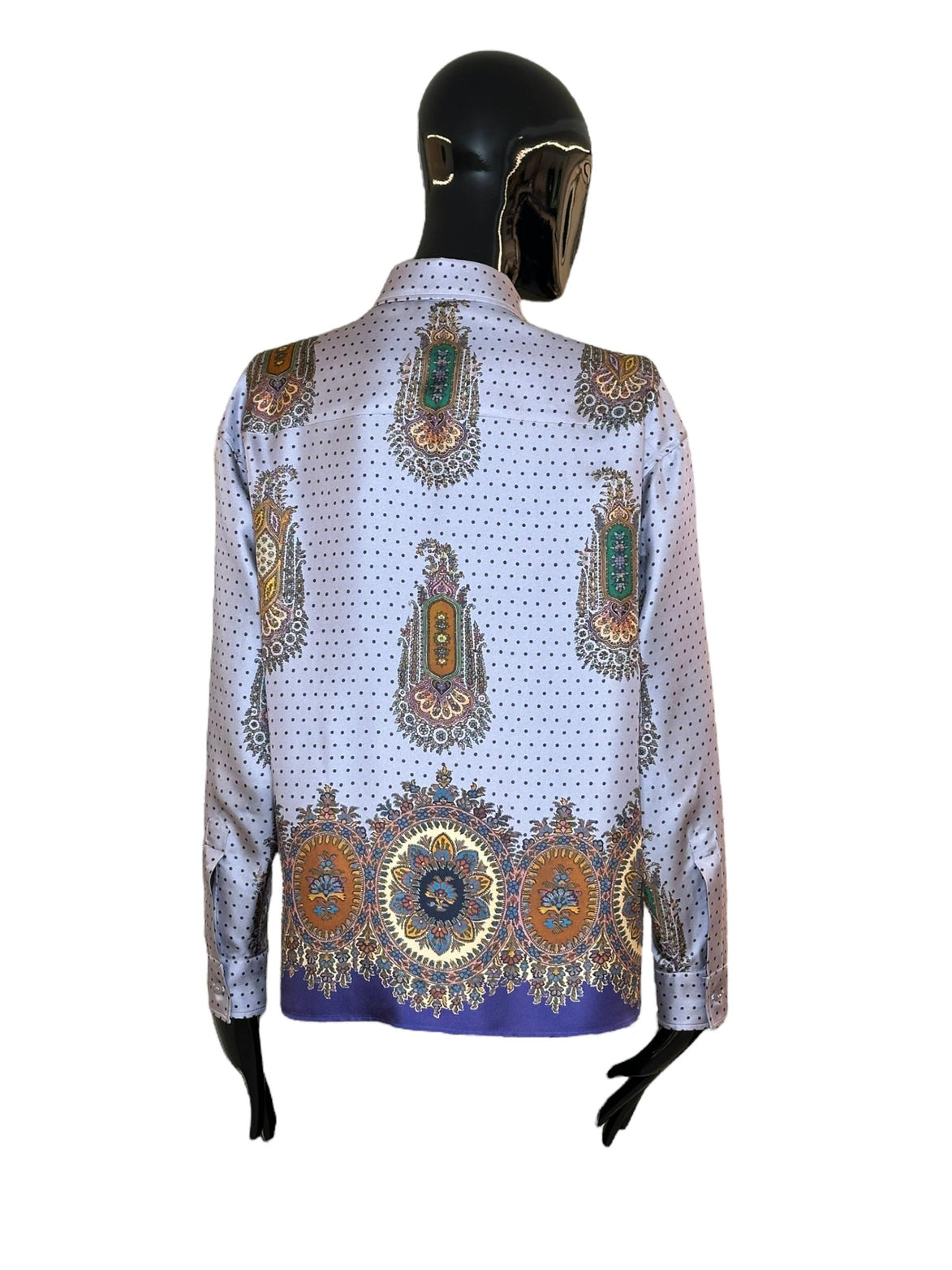 Camicia in twill di seta 117455218450 ETRO