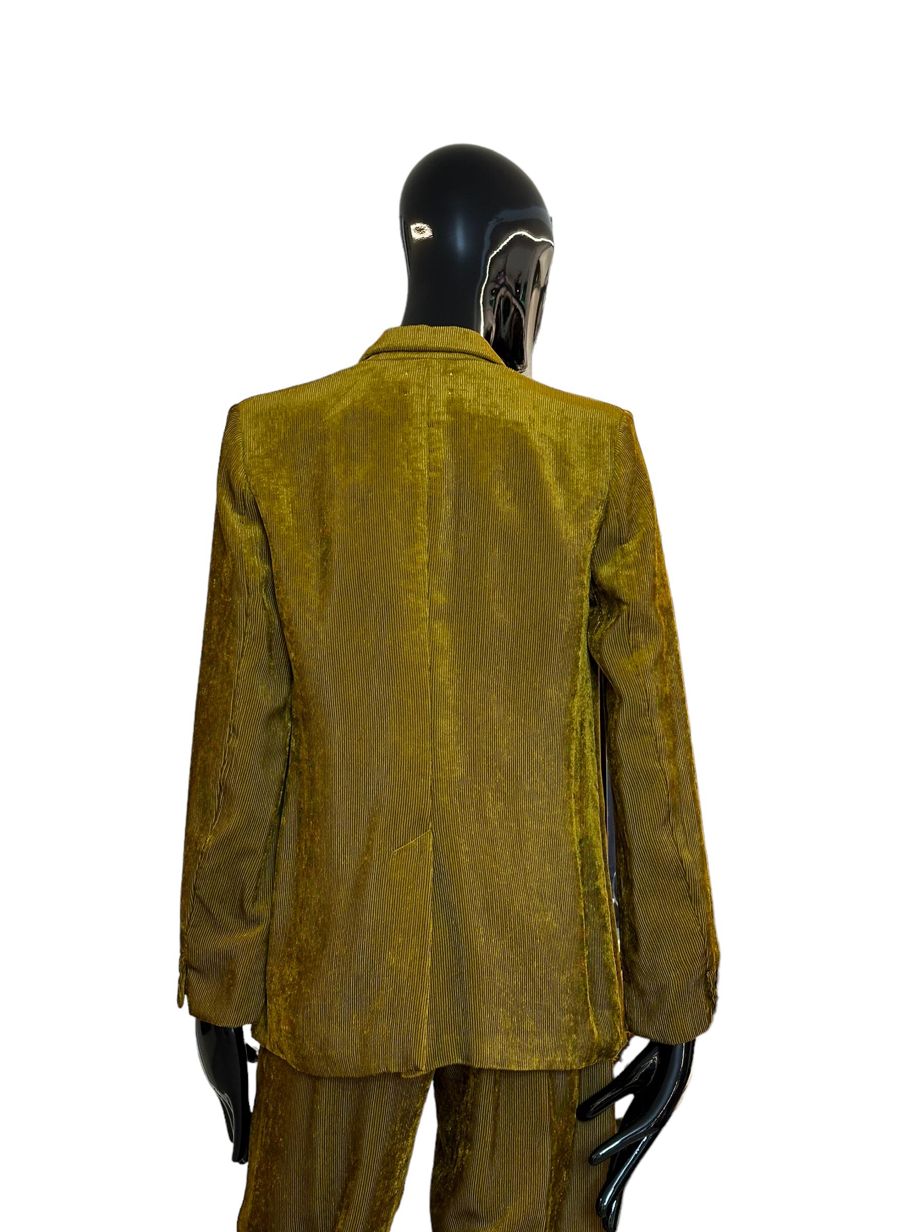 Giacca in velluto fluido a 700 righe 106513068 FORTE FORTE