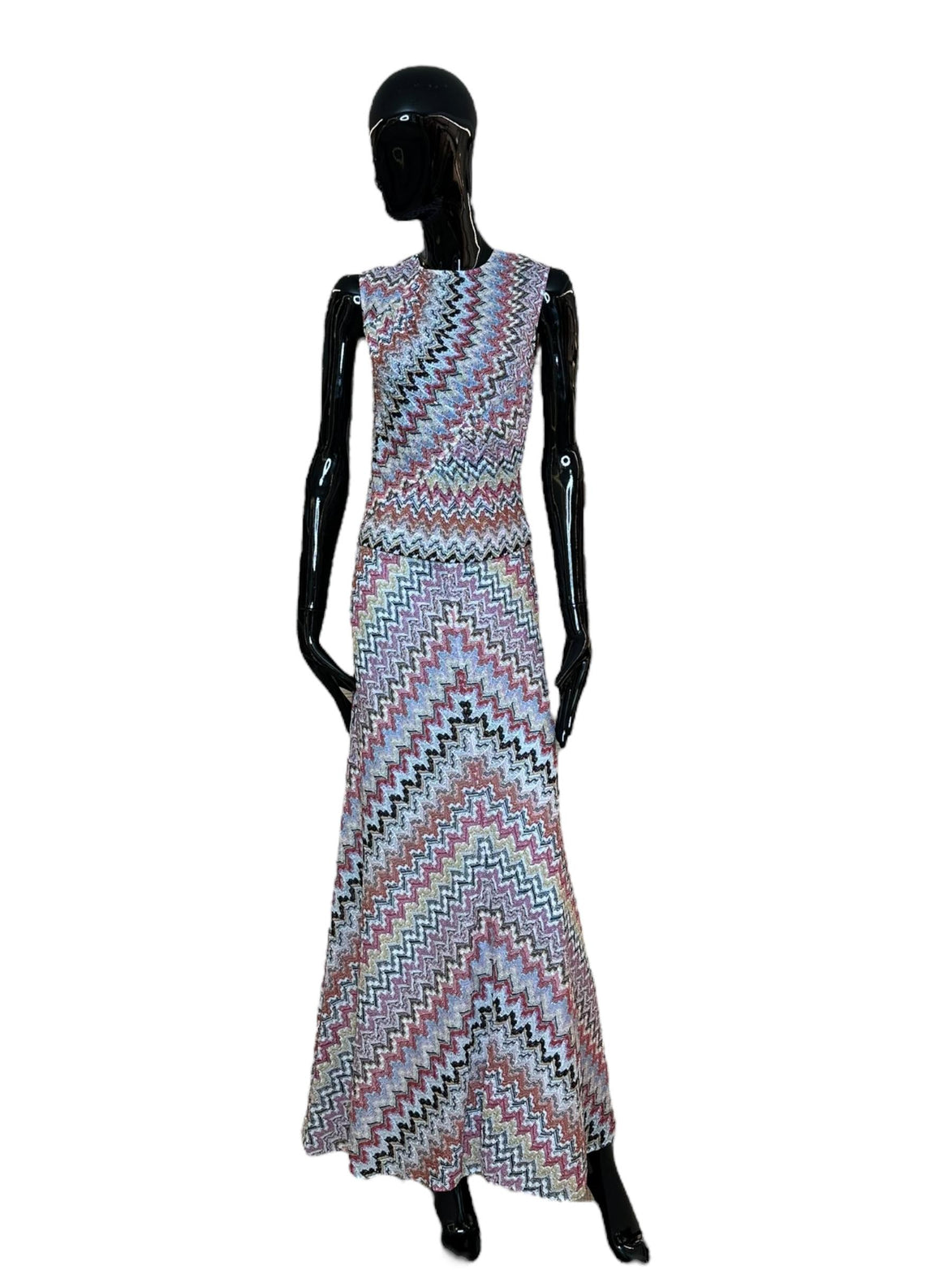 Gonna lunga con motivo zig zag DS24SH0ZBR00UXSM975 MISSONI