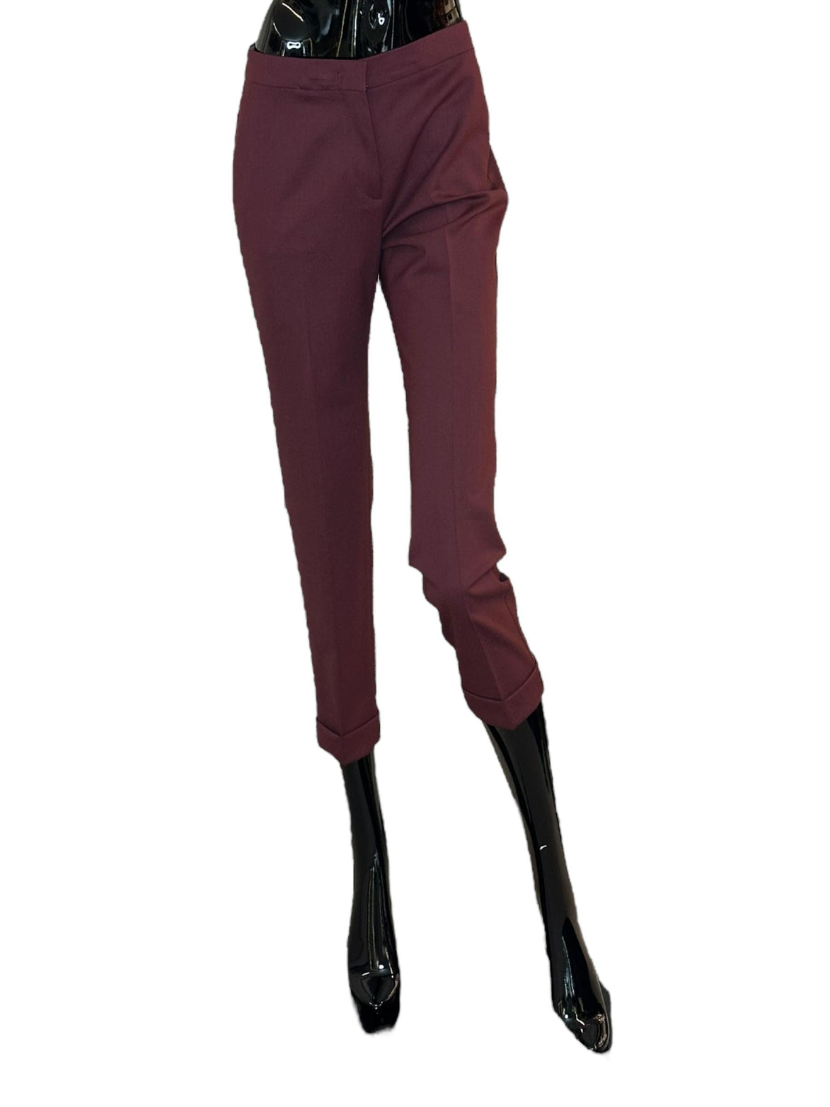 Pantaloni Cropped in lana stretch WREA00299TUBK3F0130 ETRO