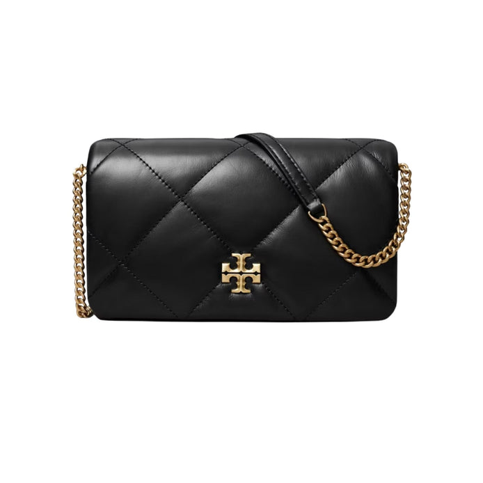 Kira Diamond Quilt Chain Wallet 158624001 TORY BURCH