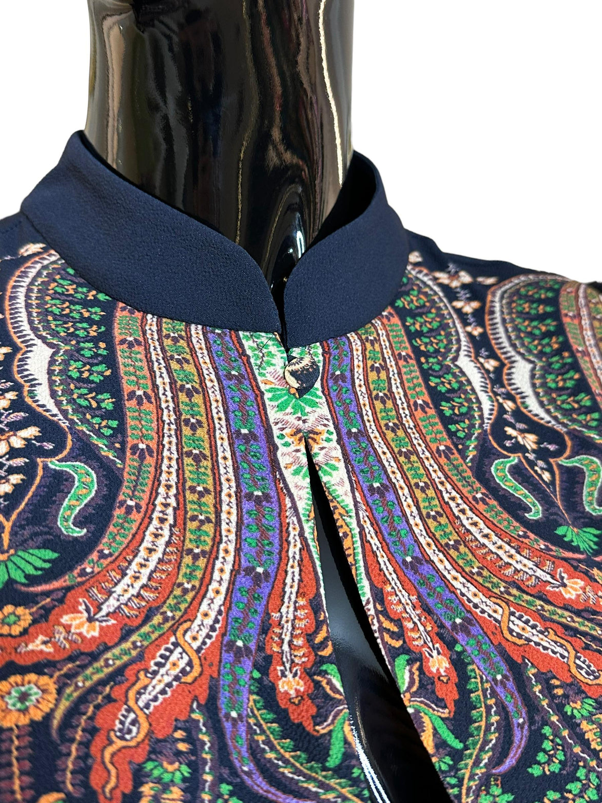 Abito sable' con medaglioni e paisley 116635309200 ETRO