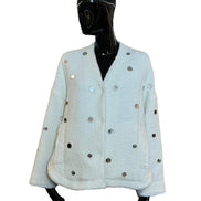 Blouson soft bouclé con specchietti 10604BIS0182 FORTE FORTE