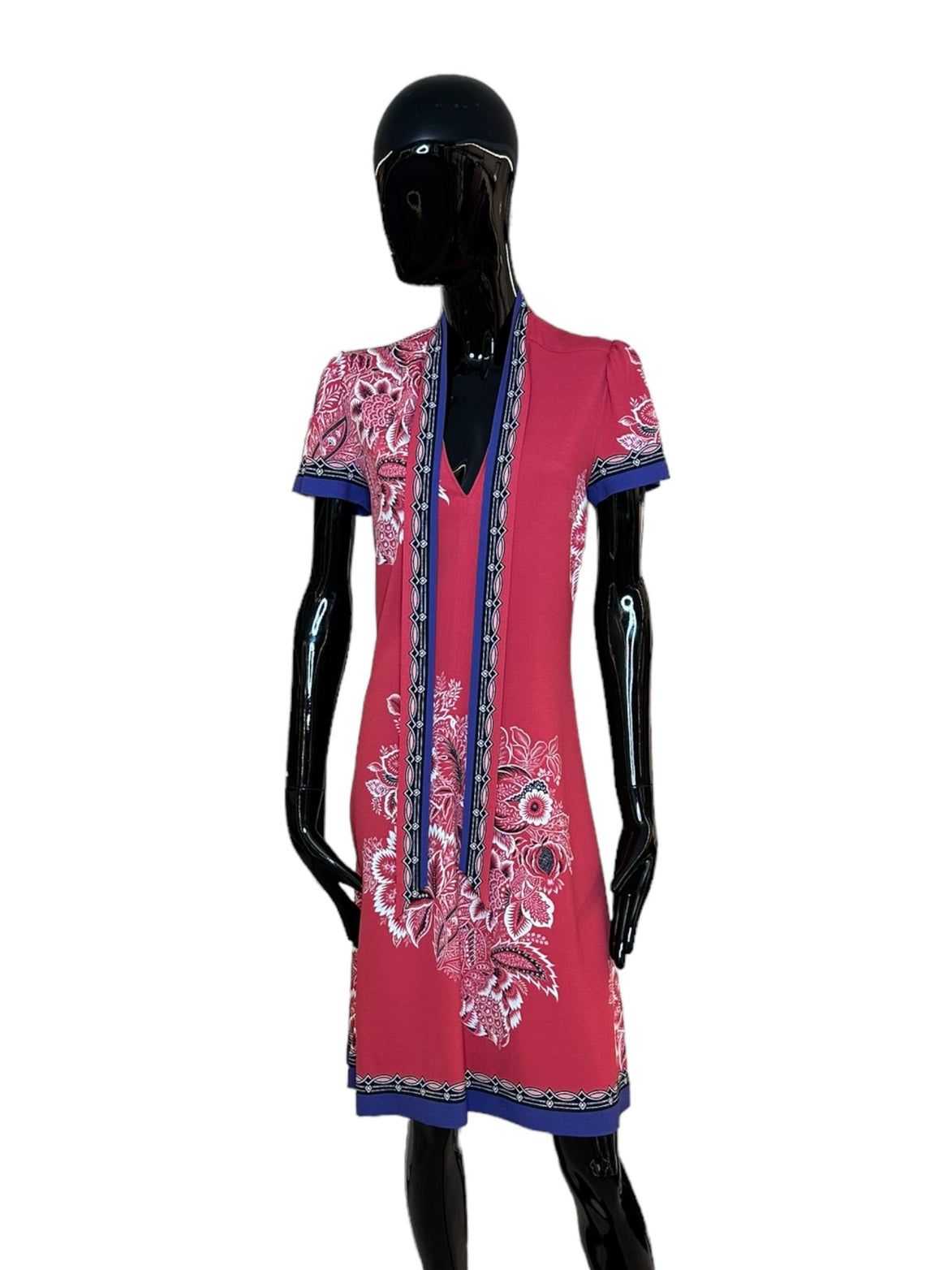 Abito in crepe stampato WRHA0021AK015X0860 ETRO