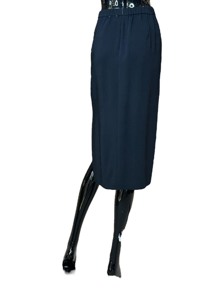 Gonna a tubino in cady crêpe stretch 128408000 FORTE FORTE