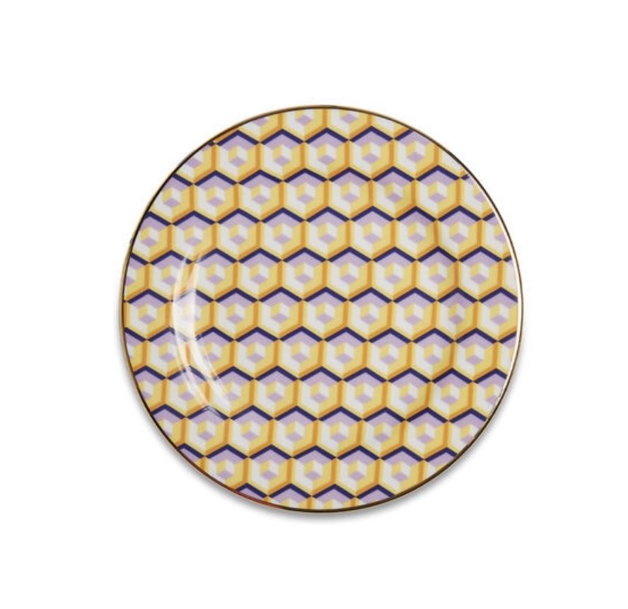 Dessert Plates Set of 2 DIS0048CER001CUB0009 LA DOUBLE J
