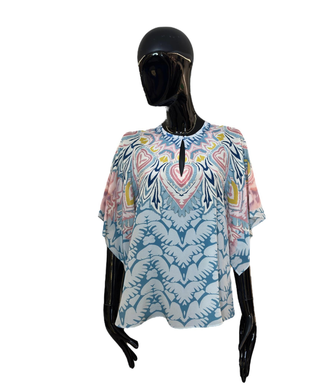 Top in seta stampato 124494504260 ETRO