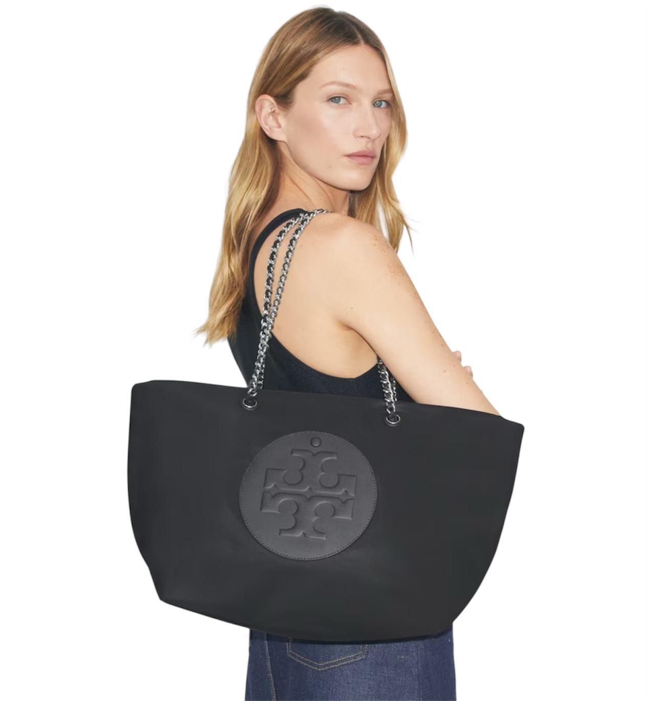 Ella Chain Zip Tote 171639001 TORY BURCH