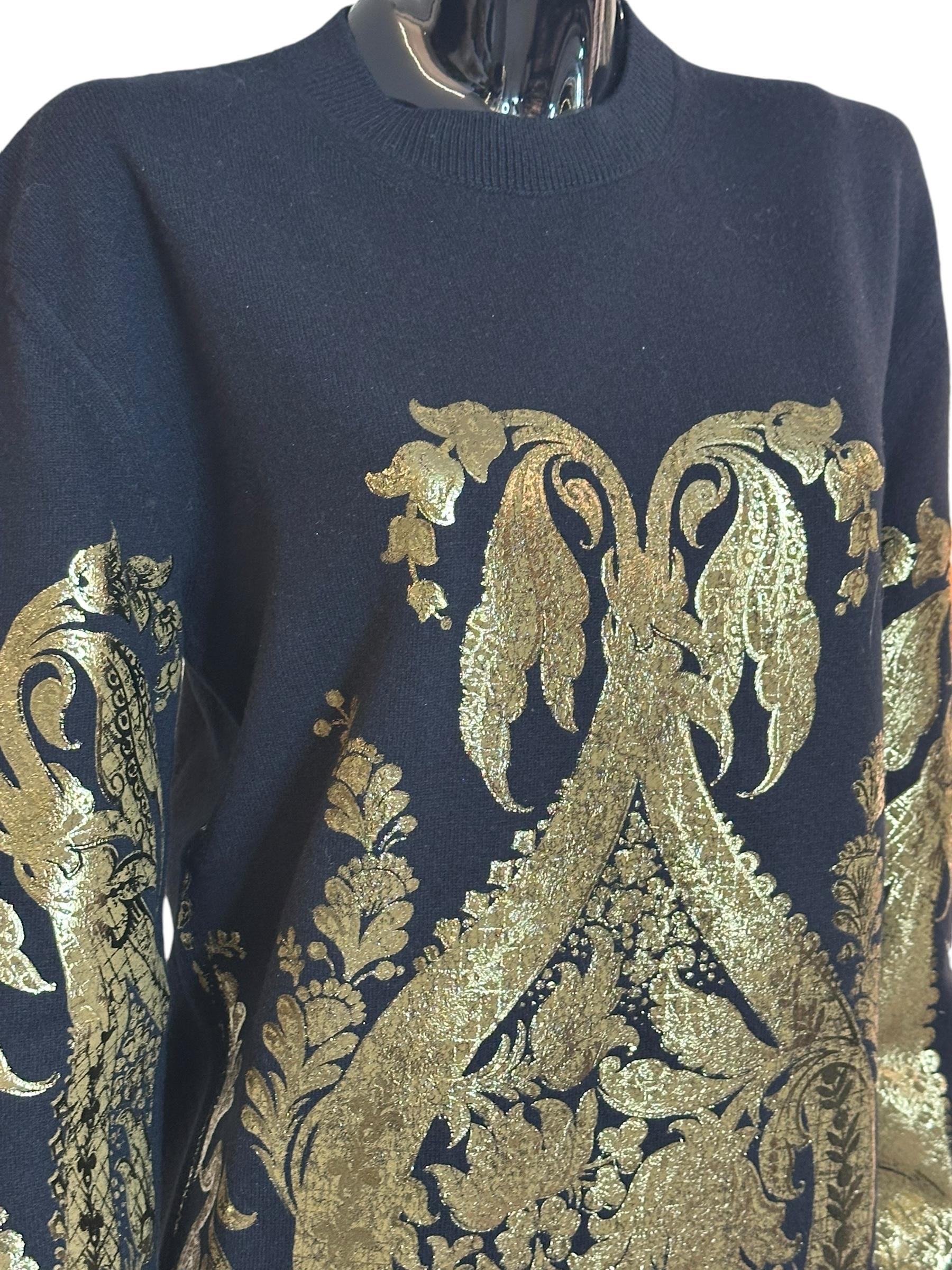 Maglia con stampa laminata WRKE0136AV521S9000 ETRO