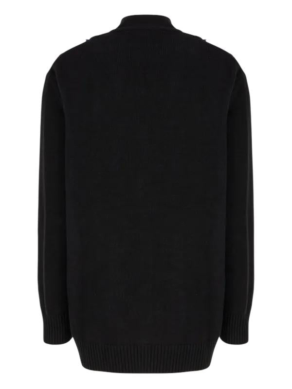 Cardigan Con Cristalli A093766010555 ALBERTA FERRETTI