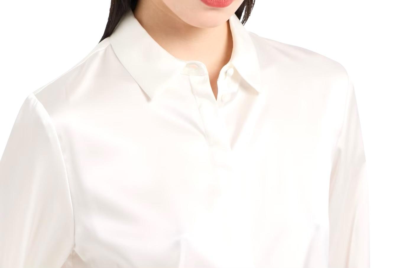 Camicia in raso di seta 8N2C392NXXZ0101 EMPORIO ARMANI