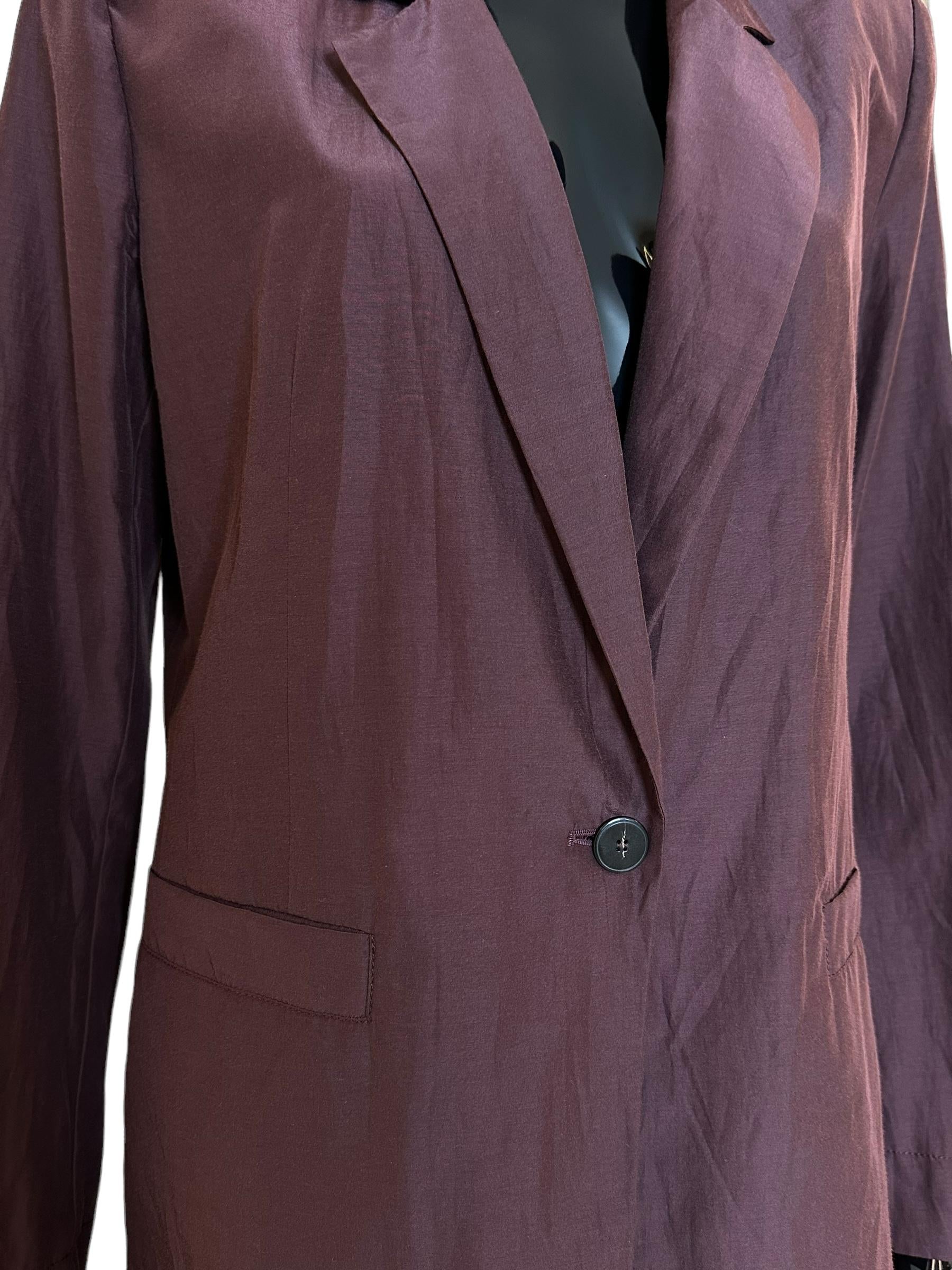 Chic taffettas boxy jacket 120323006 FORTE FORTE