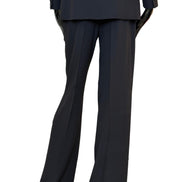 Pantalone ampio in enver satin A031166180555 ALBERTA FERRETTI