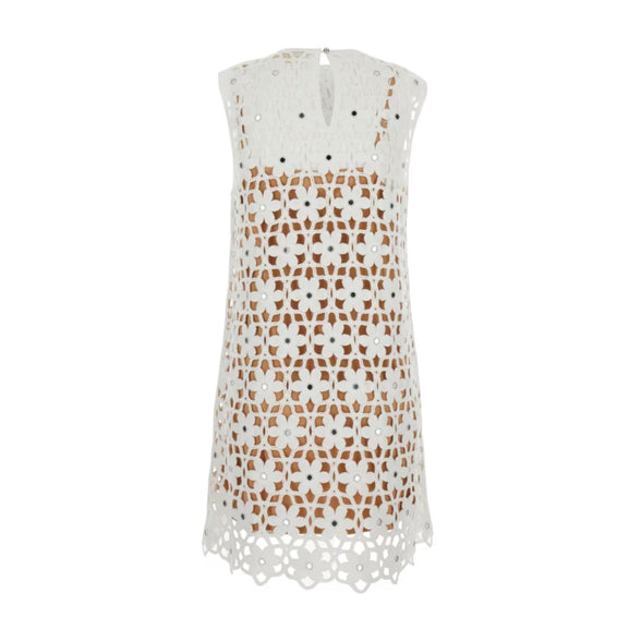 Faux Crochet Mini Dress MS683CWKNE100 MICHAEL KORS
