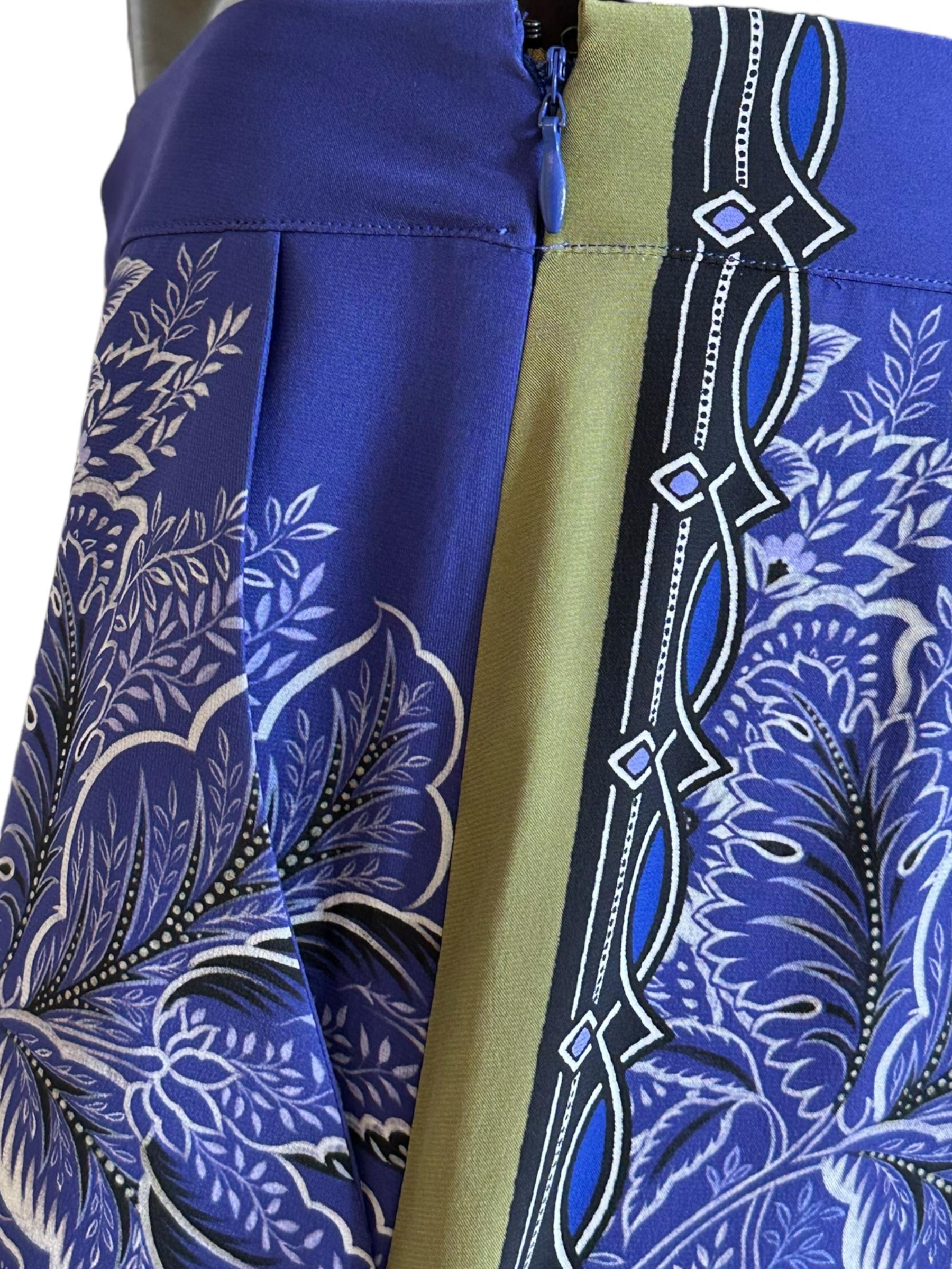 Pantaloni palazzo bouquet bandana WREA0014AK012X0883 ETRO