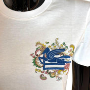Tshirt pegaso con monogram ricamati WRMA0006AK788W0111 ETRO