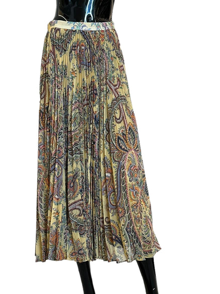 Gonna midi plisse' in georgette 116065003800 ETRO