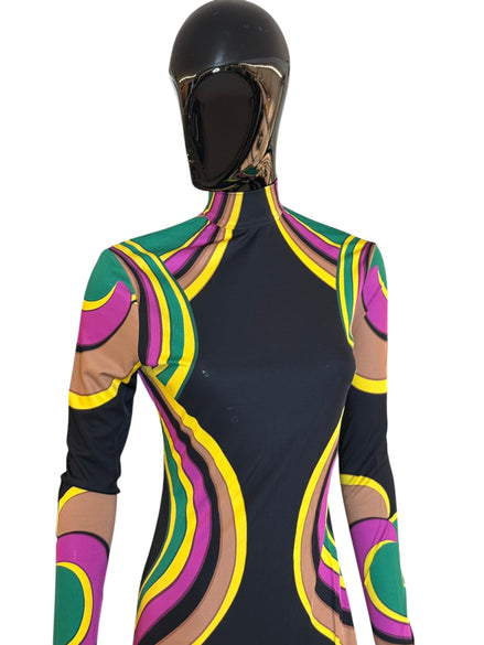 Halle Dress DRE0444JER022RAS04BL01 LA DOUBLE J