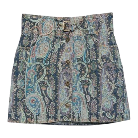 Mini Denim Skirt WRNC0020AKH10X0804 ETRO