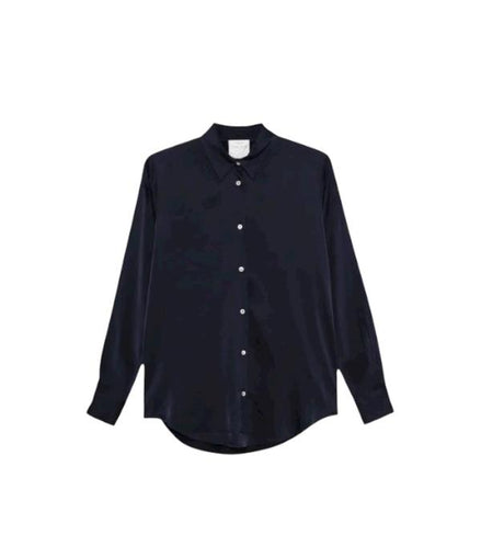 Camicia in raso di seta stretch 993401 FORTE FORTE