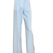 Pantalone palazzo in enver satin A031116180002 ALBERTA FERRETTI