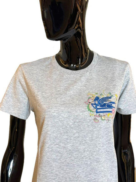 Tshirt pegaso con monogram ricamati WRMA0006AK788S8290 ETRO